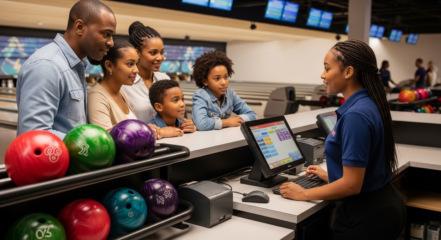 bowling alley attendant